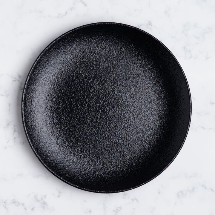 Porcelain Round Rimless Plate, 10.62" | Set of 6
