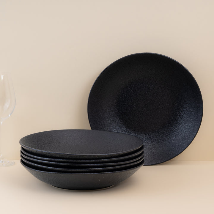 Round Cous Cous Deep Plate | Porcelain | 10.23" | Set of 6
