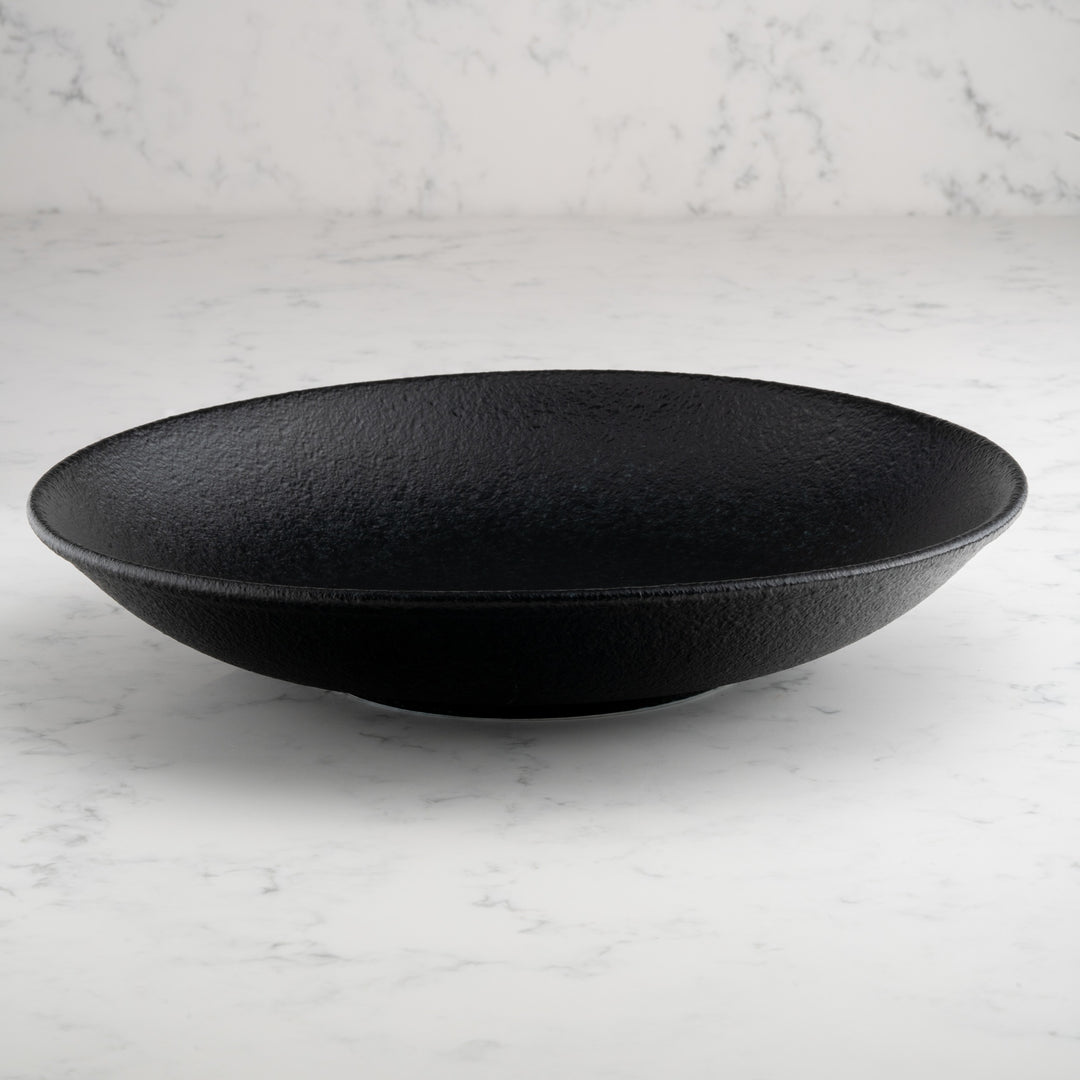 Round Wok Deep Plate | 11" | Porcelain, Pack  of 6
