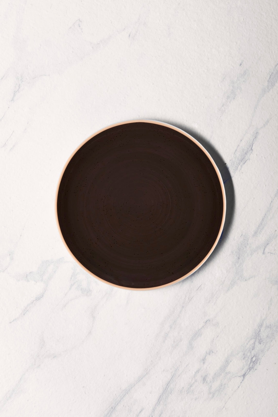 Porcelain Rimless Plate | Vital Coupe Round Plate, Set of 6