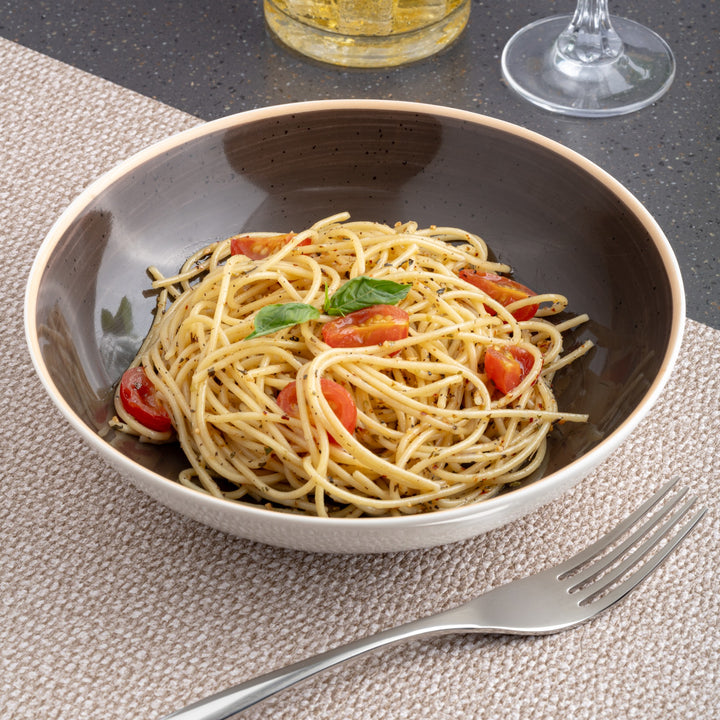 Porcelain Deep Plate | Vital Round Coupe Deep Plate,Set of 6