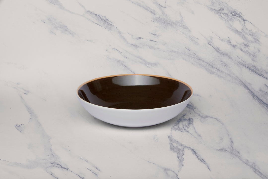 Porcelain Deep Plate | Vital Round Coupe Deep Plate,Set of 6