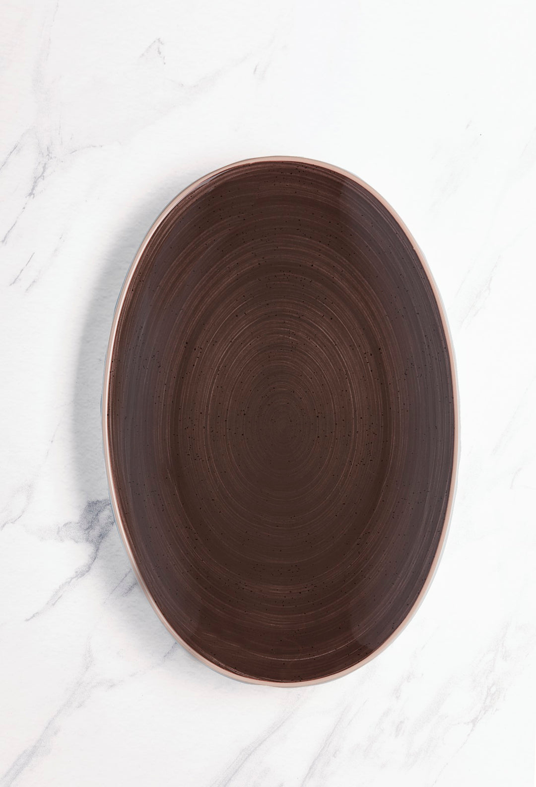 Porcelain Oval Plate | 10.2" Vital Coupe Plate | Set of 6