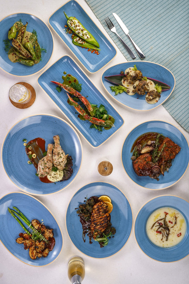 Porcelain Deep Plate | Vital Round Coupe Deep Plate,Set of 6