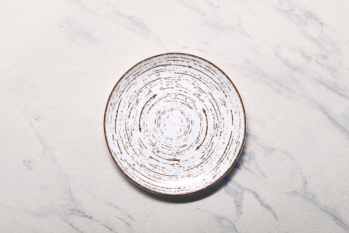 Porcelain Plate | 7" Vital Coupe Round Rimless Plate, 12 Pcs