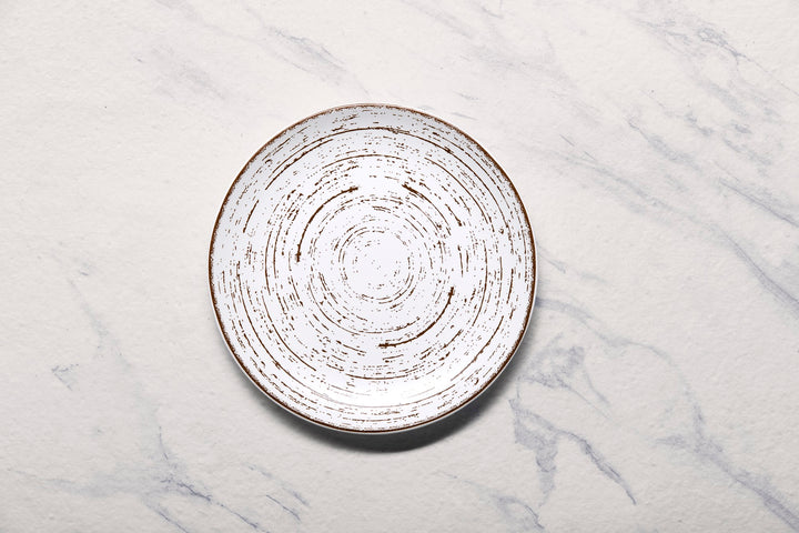 Porcelain Plate | Vital Coupe Round Rimless Plate | 12 Pcs