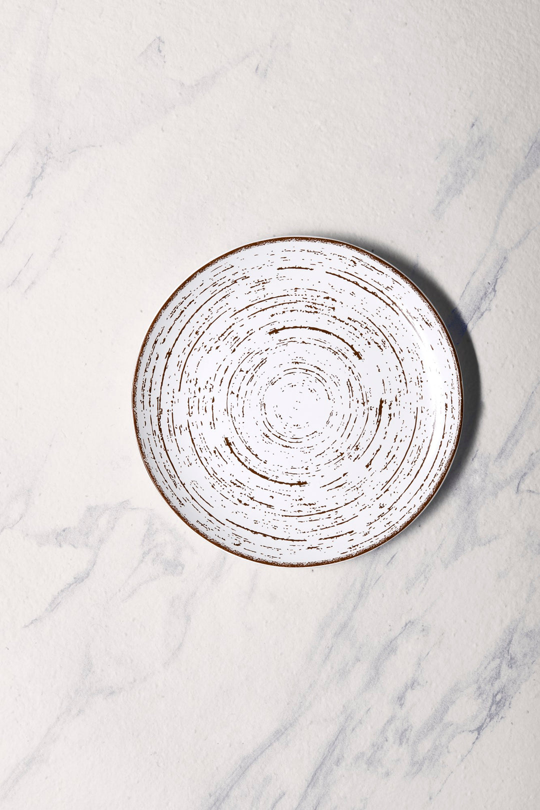 Porcelain Plate | Vital Coupe Round Rimless Plate | 6 Pcs