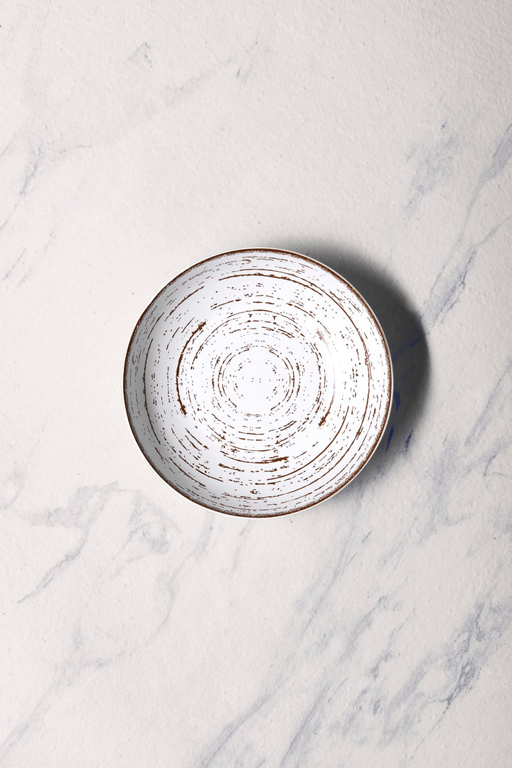 Porcelain Deep Plate | Vital Coupe Round Deep Plate | 6 Pcs