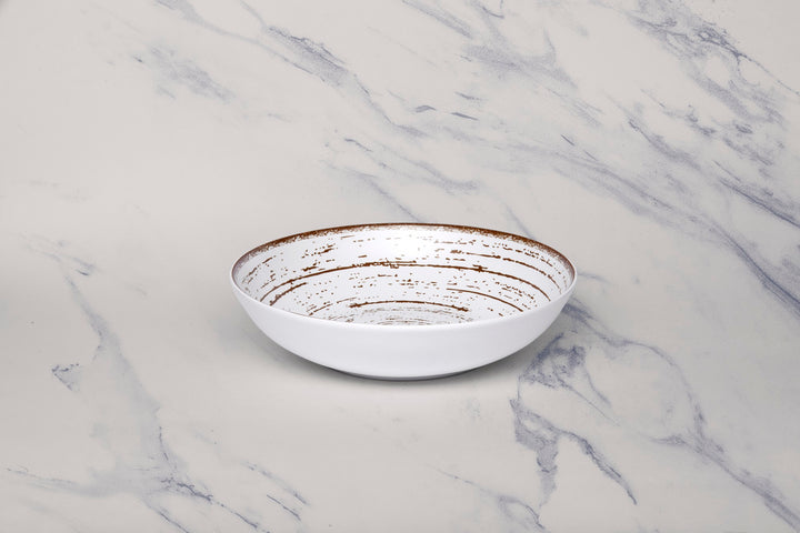 Porcelain Deep Plate | Vital Coupe Round Deep Plate | 6 Pcs