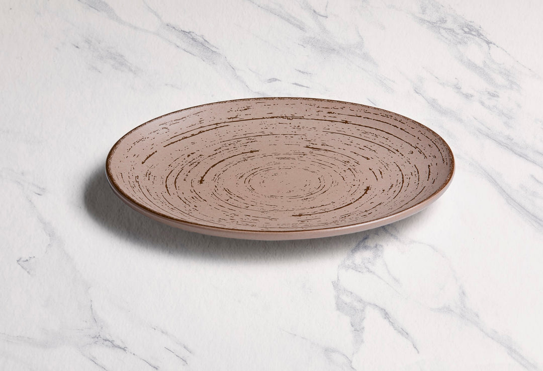 Porcelain Plate | Vital Coupe Round Rimless Plate | 12 Pcs