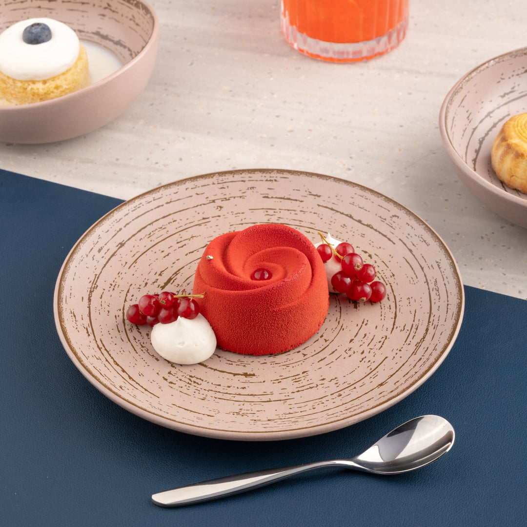 Porcelain Plate | Vital Coupe Round Rimless Plate | 6 Pcs