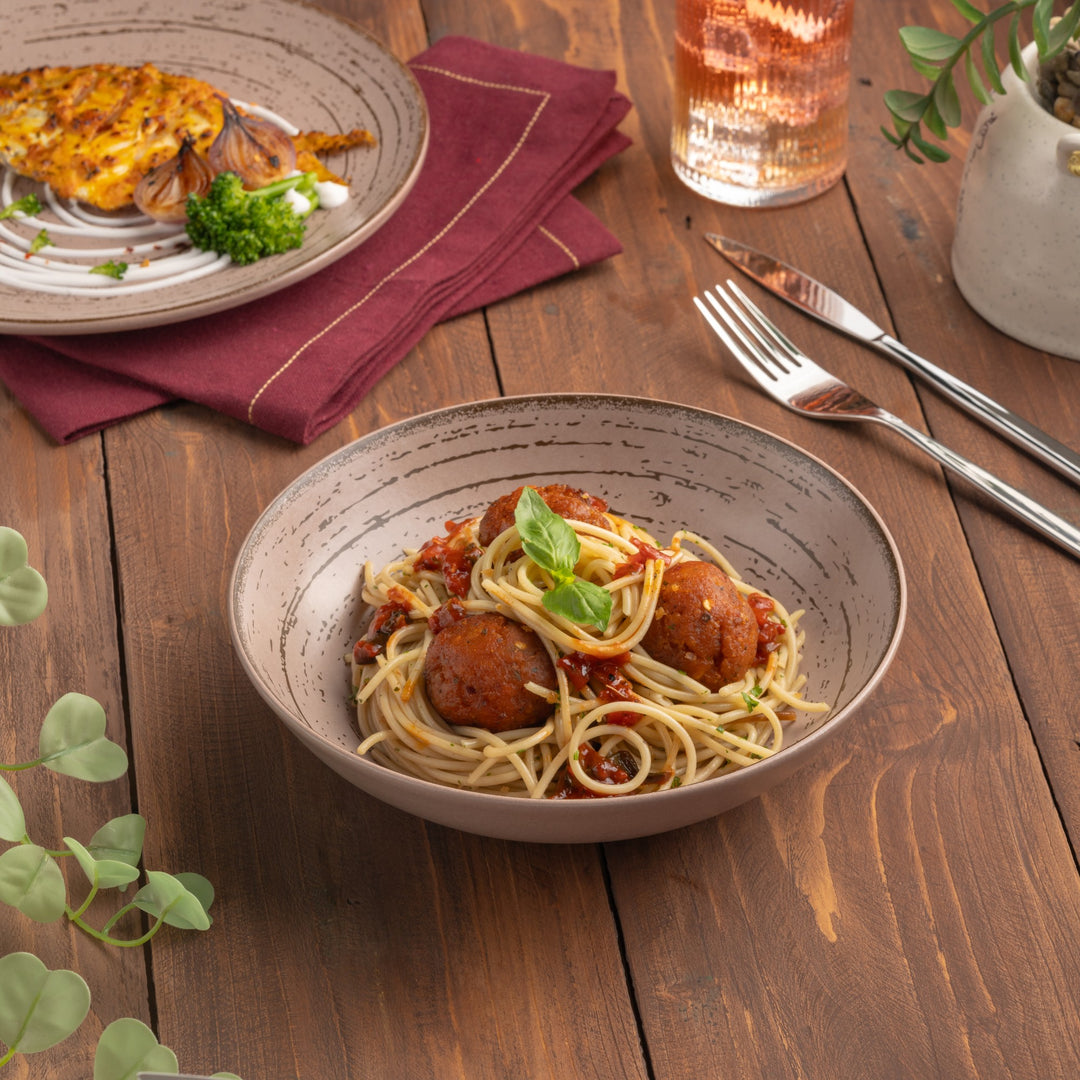 Porcelain Deep Plate | Vital Coupe Round Deep Plate | 6 Pcs