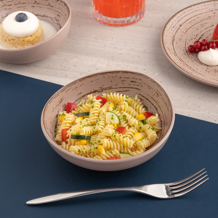 Porcelain Bowl | Vital Coupe Non Stackable Bowl | Set of 8