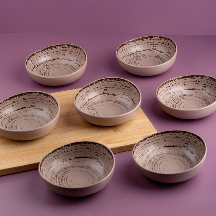 Porcelain Bowl | Vital Coupe Non Stackable Bowl | Set of 8