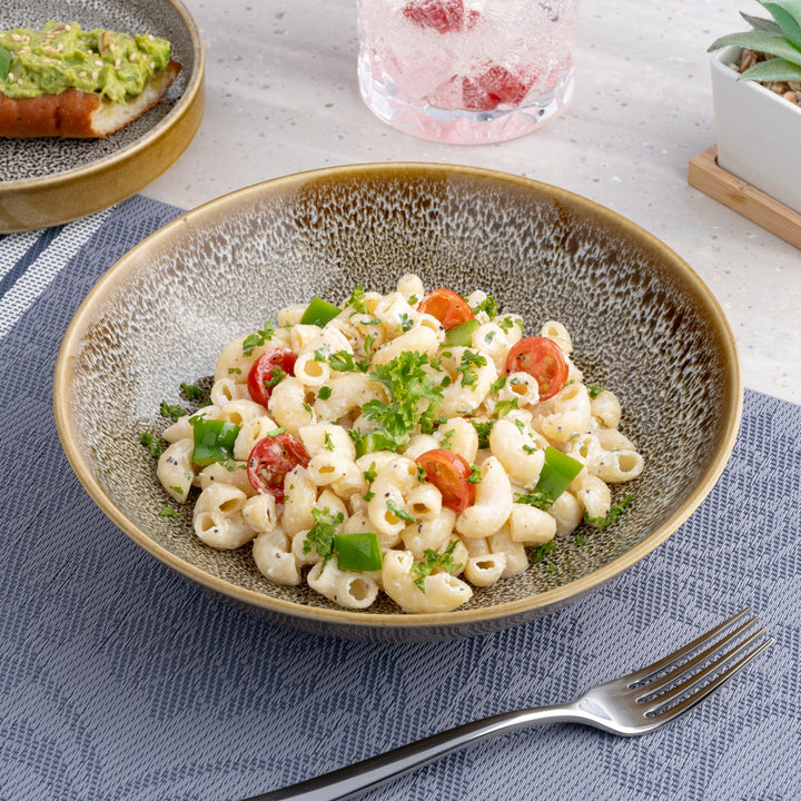 Porcelain Deep Plate | Vital Coupe Round Plate | Set of 6