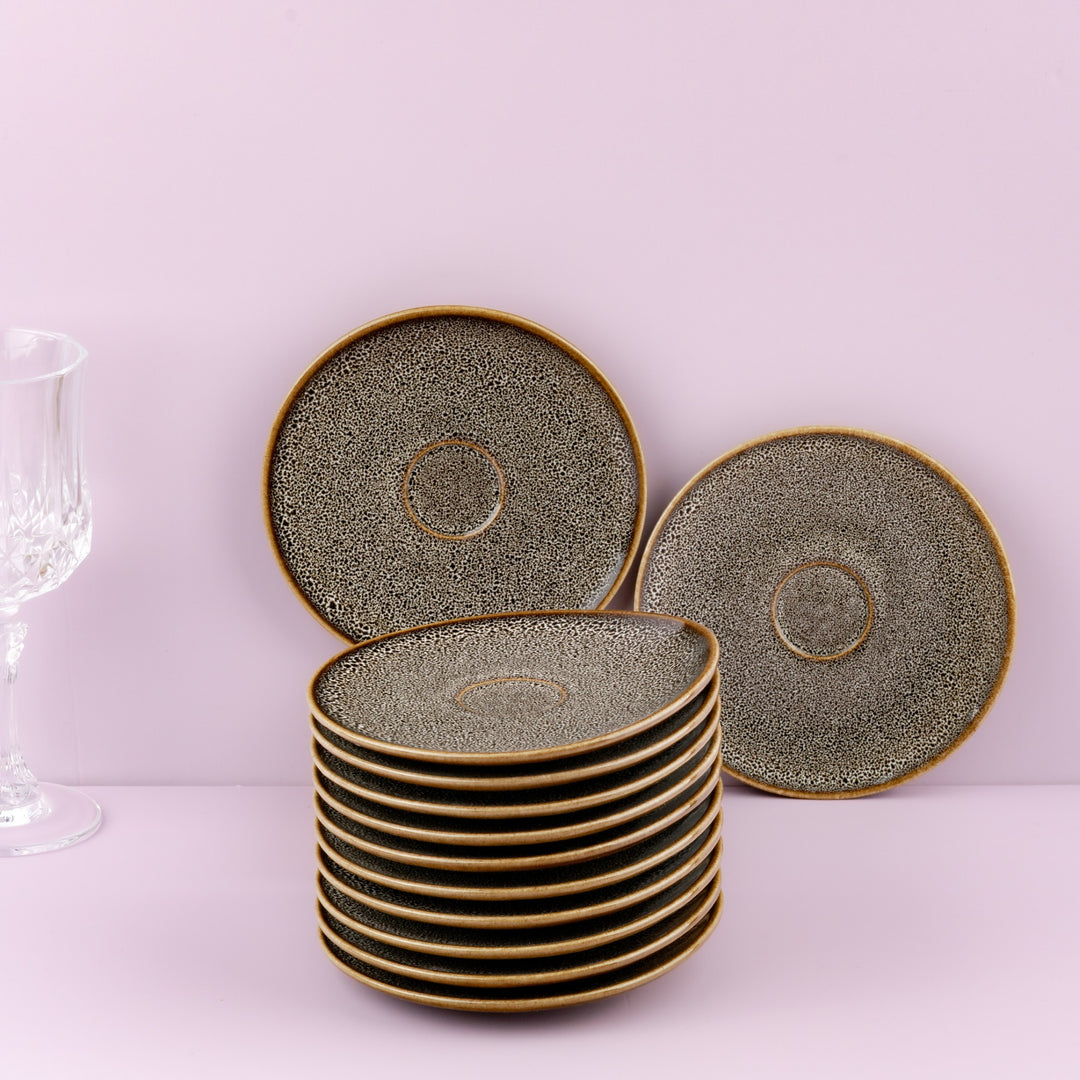 Porcelain Saucer | 5.1" Vital Coupe Espresso Saucer | 12 Pcs