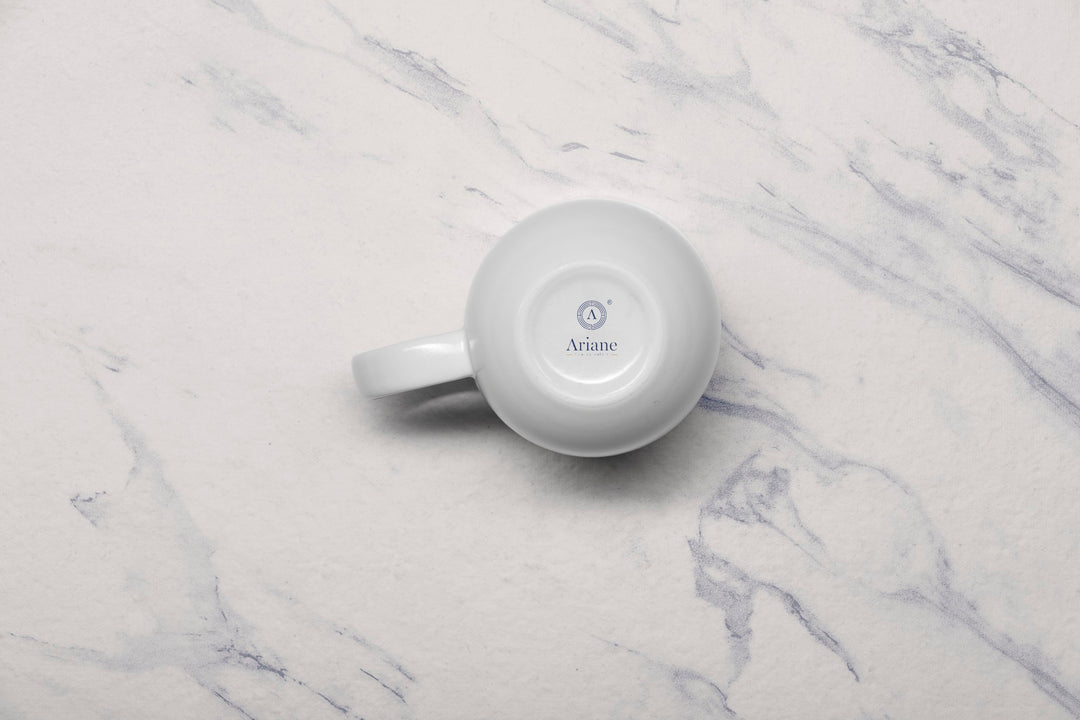 Porcelain Coffee Mug, 10 oz | Set of 6