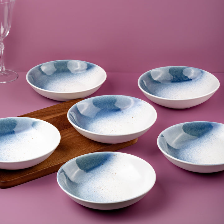 Porcelain Deep Plate | Vital Coupe Round Deep Plate | 6 Pcs