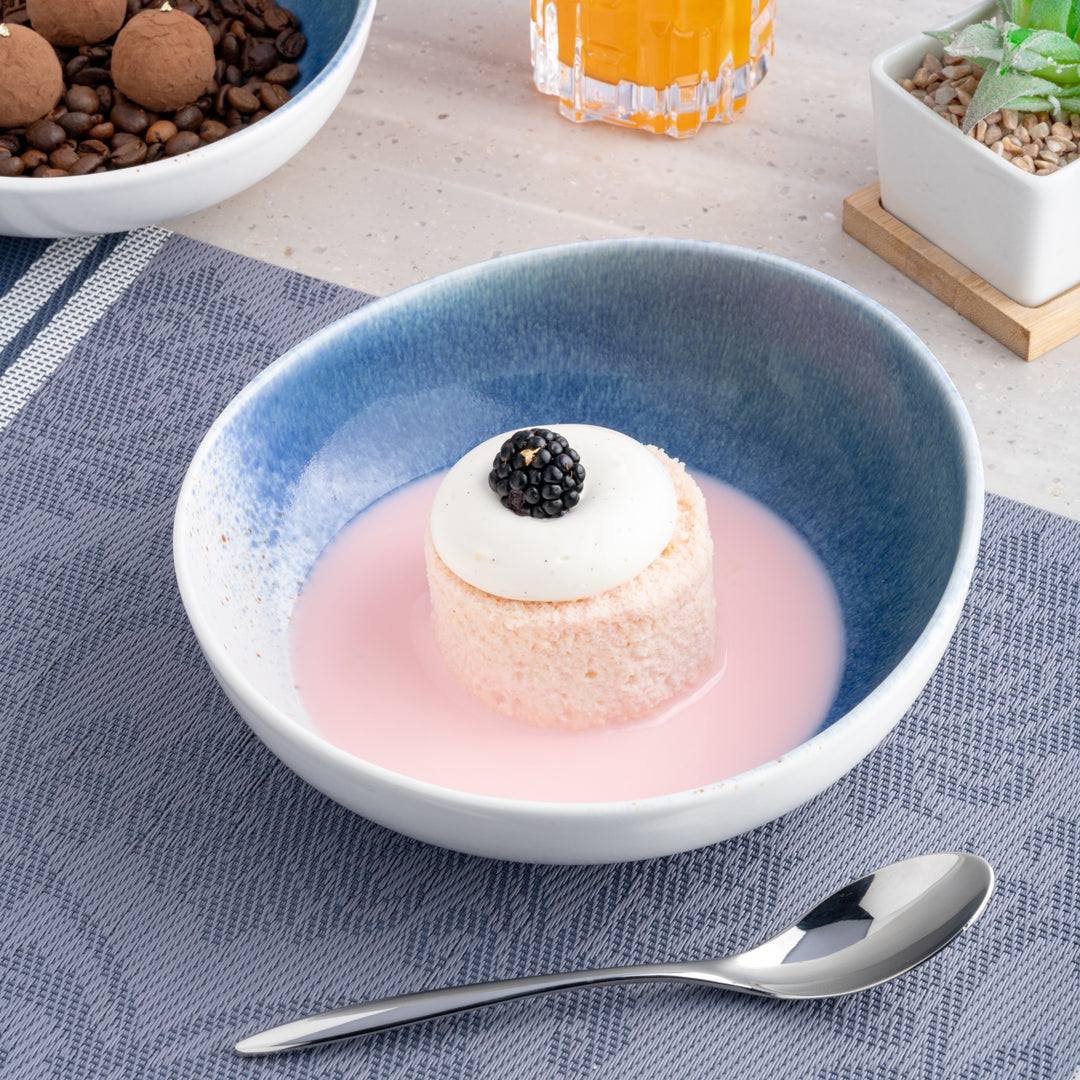 Porcelain Bowl | Vital Coupe Non Stackable Bowl, Set of 4