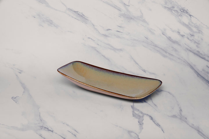 Porcelain Platter | Vital Rectangle Plate, Set of 12