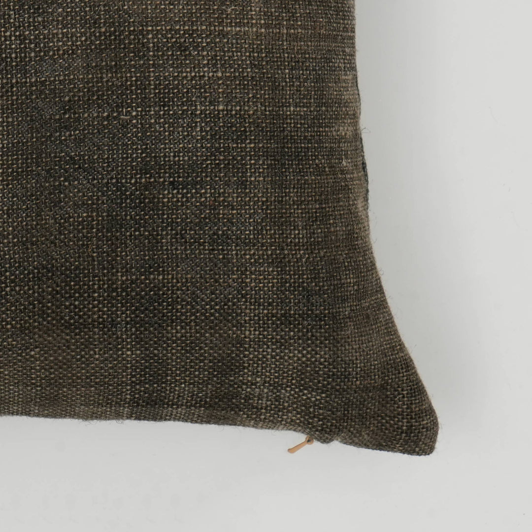 Reversible Stripe Woven Throw Pillow 18x18"