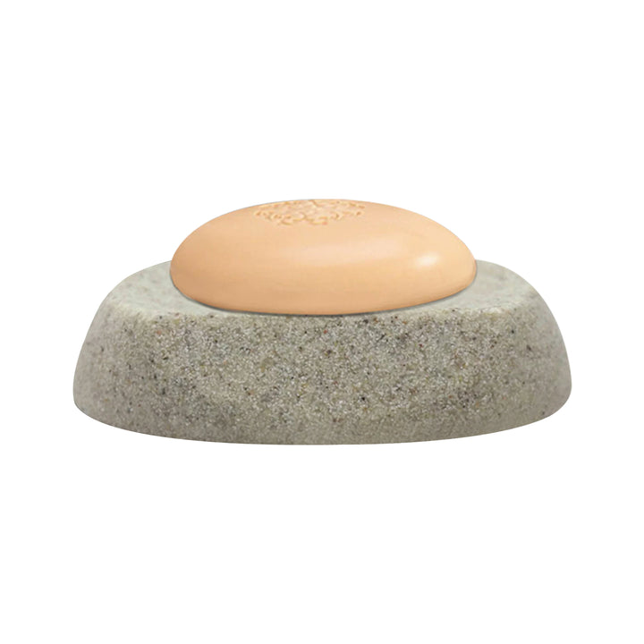 Resin Soap Saver Dish, Bar Holder Tray for Bathroom Counter, Shower, Kitchen Sponges, Scrubbers, 5" x 3.5" x 5", Resin
