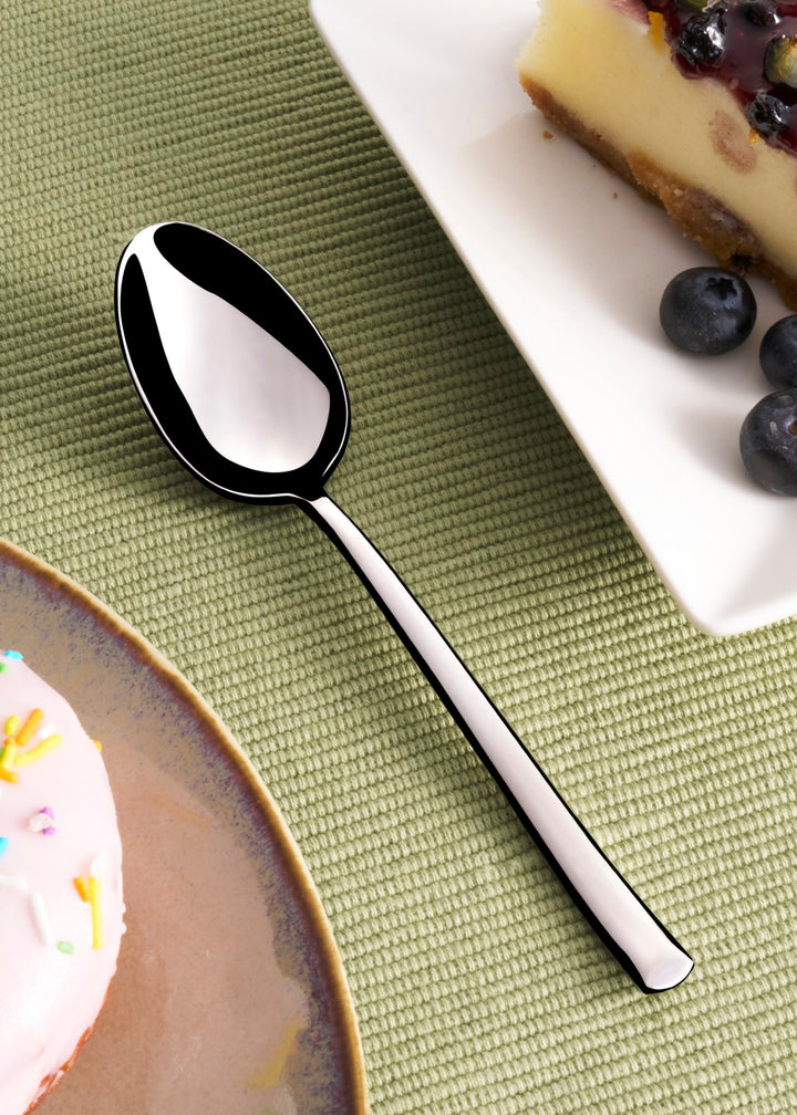 Stainless Steel Tea Spoon | 5.63", Silver, Pack of 12