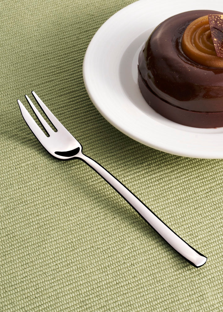 Stainless Steel Cake Fork | 6", Silver, Pack of 12