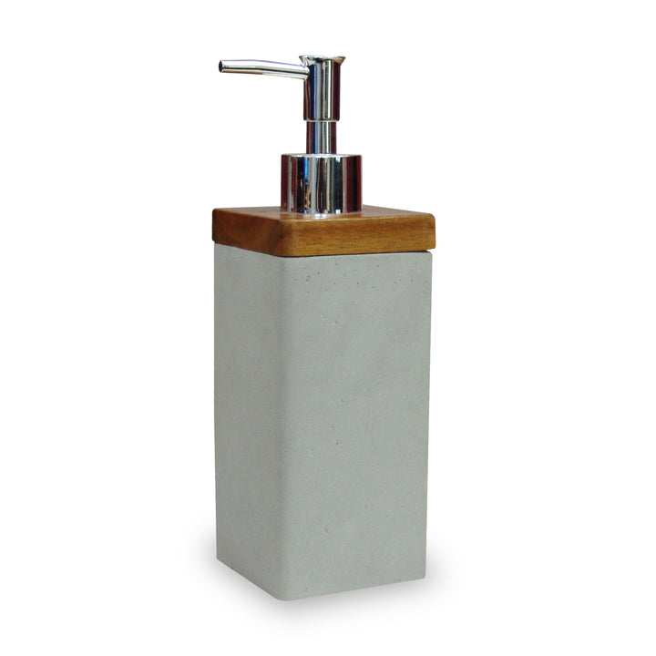 Liquid Soap Dispenser Pump Bottle | Bathroom Vanity & Kitchen Sink,Holds Soap,Lotion & Sanitizer | Stone