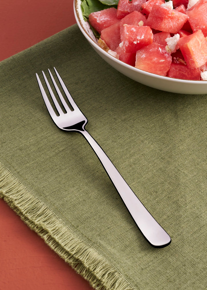 Stainless Steel Salad/Dessert Fork | 7", Silver, 12 Pcs