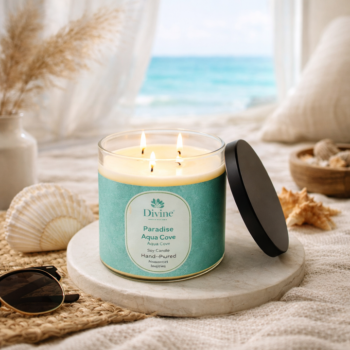 Jar Candle | Scented Triple Wick Candle,  5.5"