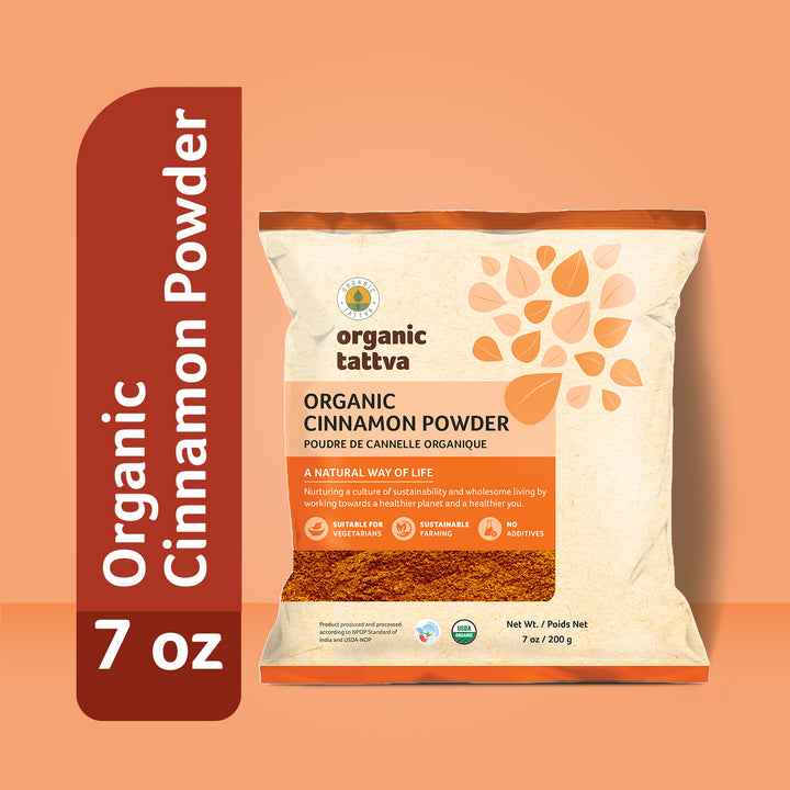 Organic Cinnamon Powder 7 oz Pack of 24