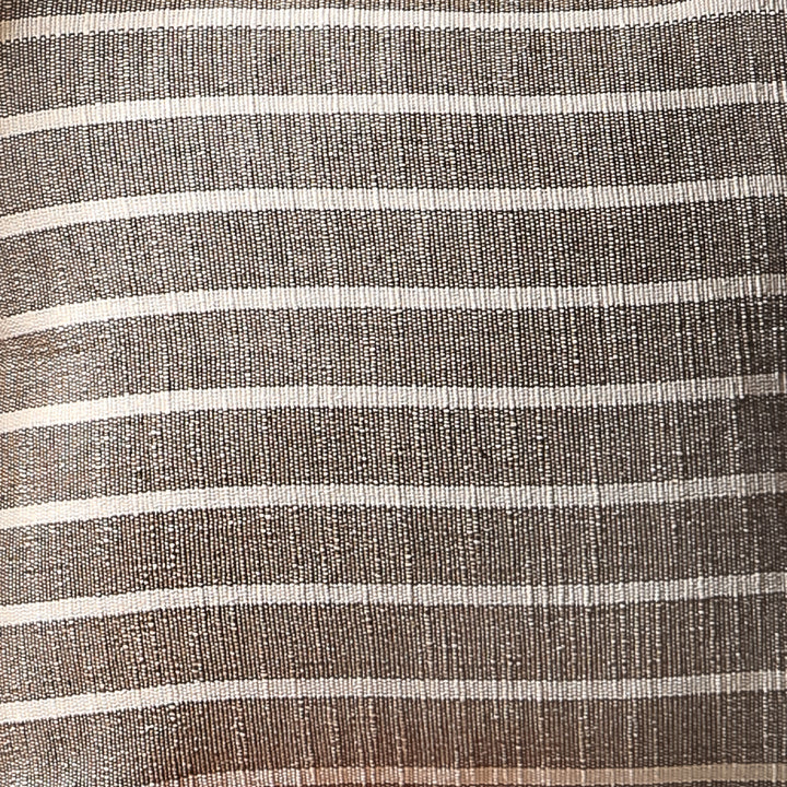 Double Sided Striped Cushion (Grey) 18"X18"(With Filler)