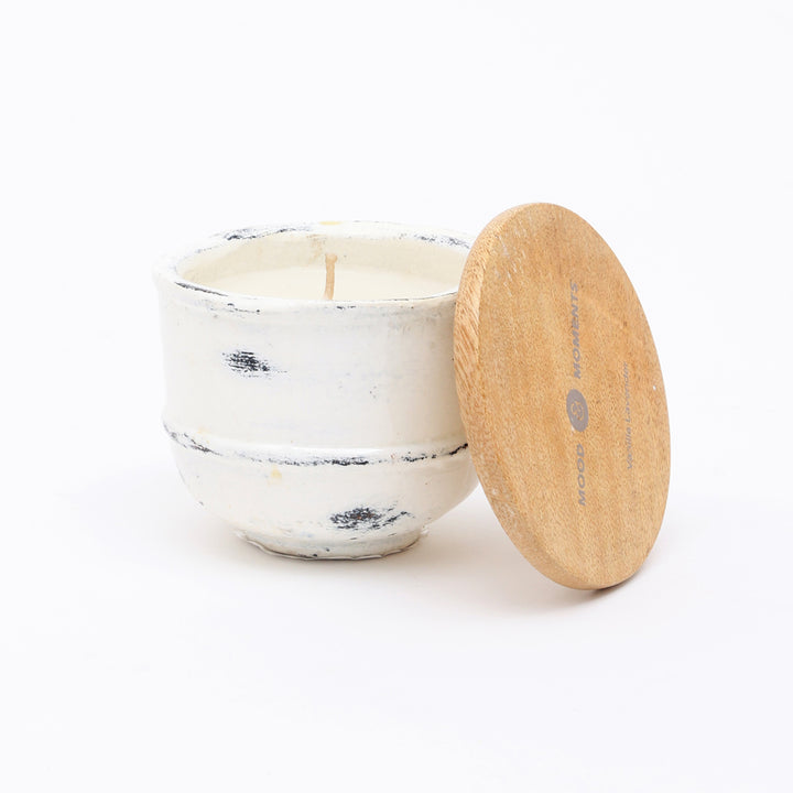 Lavender Vanilla Terracotta Jar Wax Candle (1 Wick)