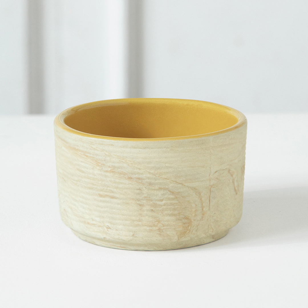 Amber Love Ceramic Bowl