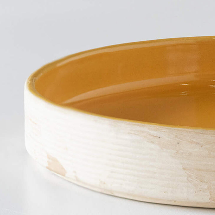 Amber Love Ceramic Pasta Bowl