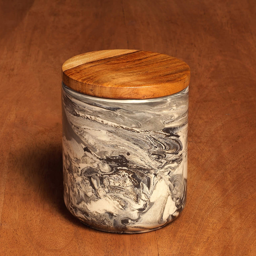 Carbon Ceramic Jar