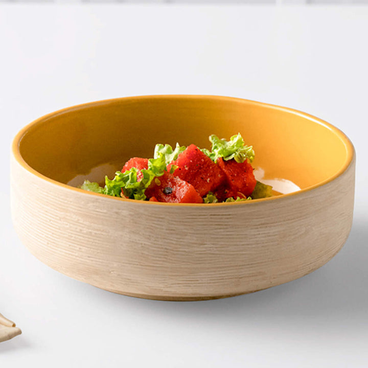 Amber Love Ceramic Salad Bowl