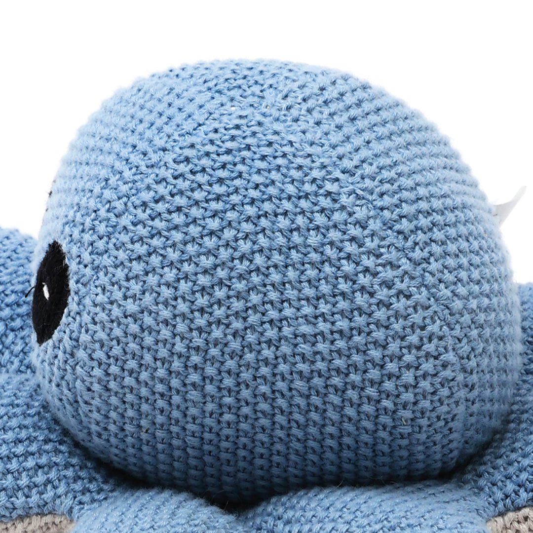 Cotton Knitted & Embroidared Stuffed Baby Toy-Jelly