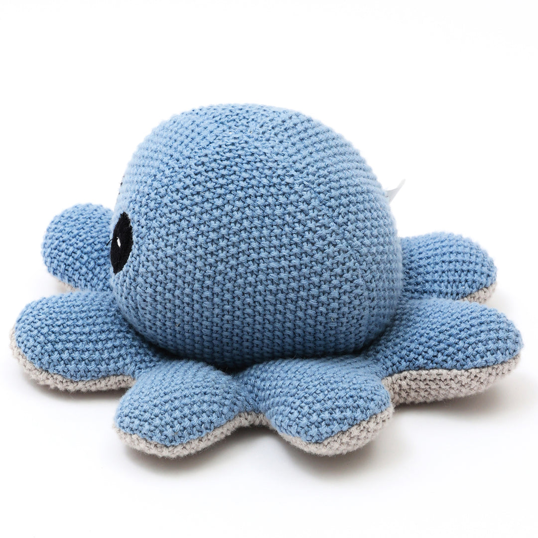 Cotton Knitted & Embroidared Stuffed Baby Toy-Jelly