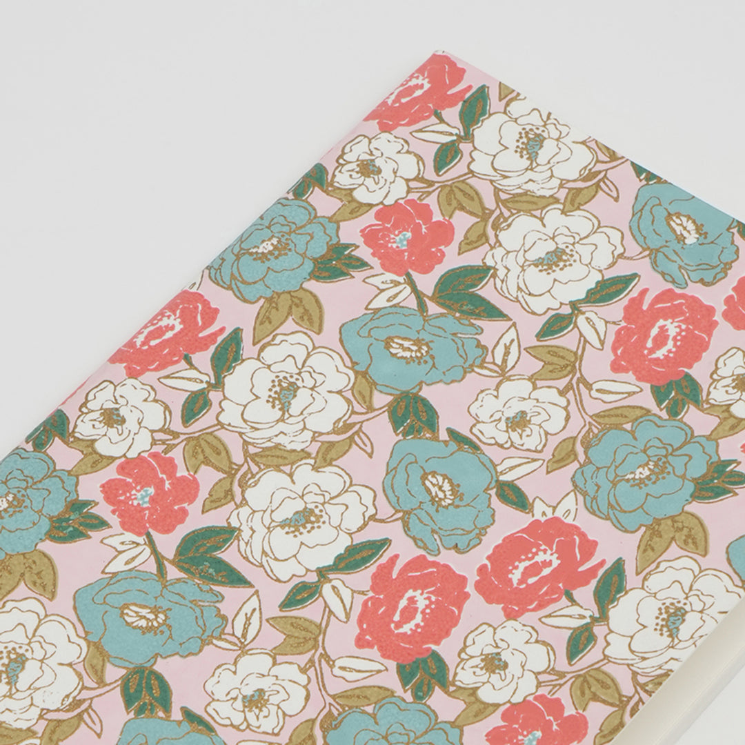 Soft Cover Note Book / Peach - Recycled Cotton & Mill Made Paper / 7 X 10 Inches (L X W) / Moq - 6 Pcs