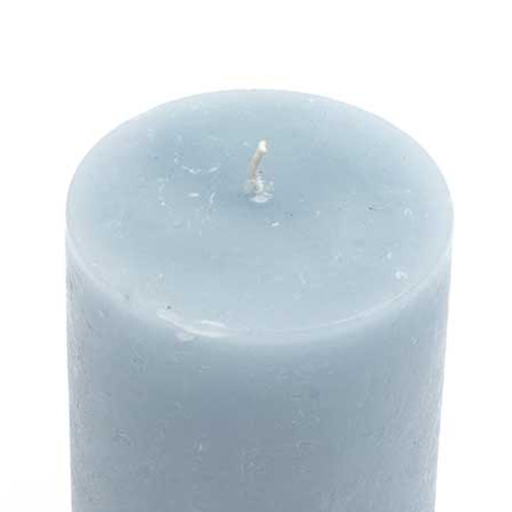 Pillar Candle  Mini Rustic, Set Of 4 Pcs