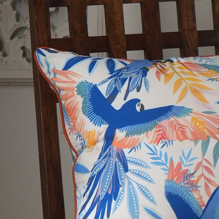 Parrot Printed Pillow 18"X18"(With Filler)