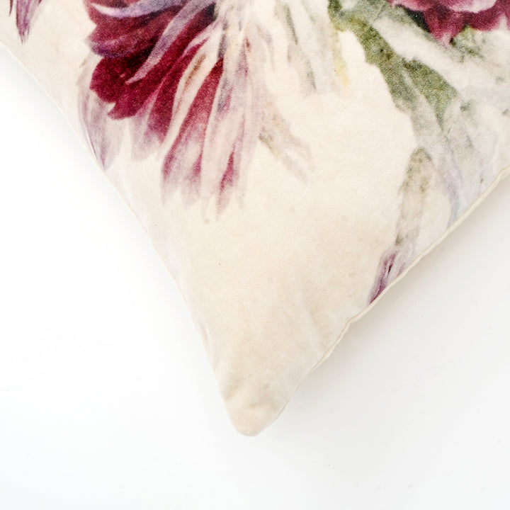 Cotton Velvet Printed Cushion