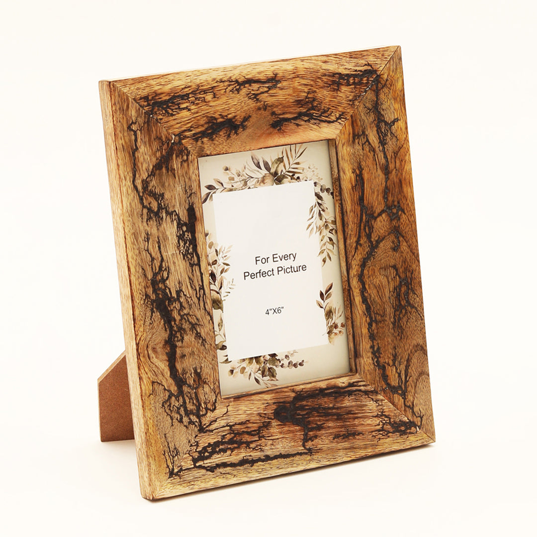 Wooden Carving Photo Frame  Lasor Effect