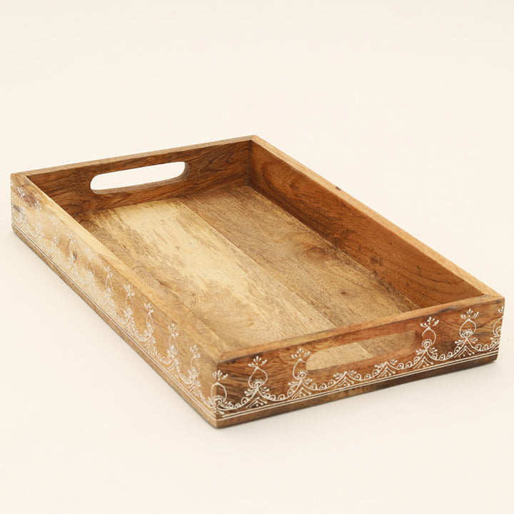 Set of 3 Wooden Trays