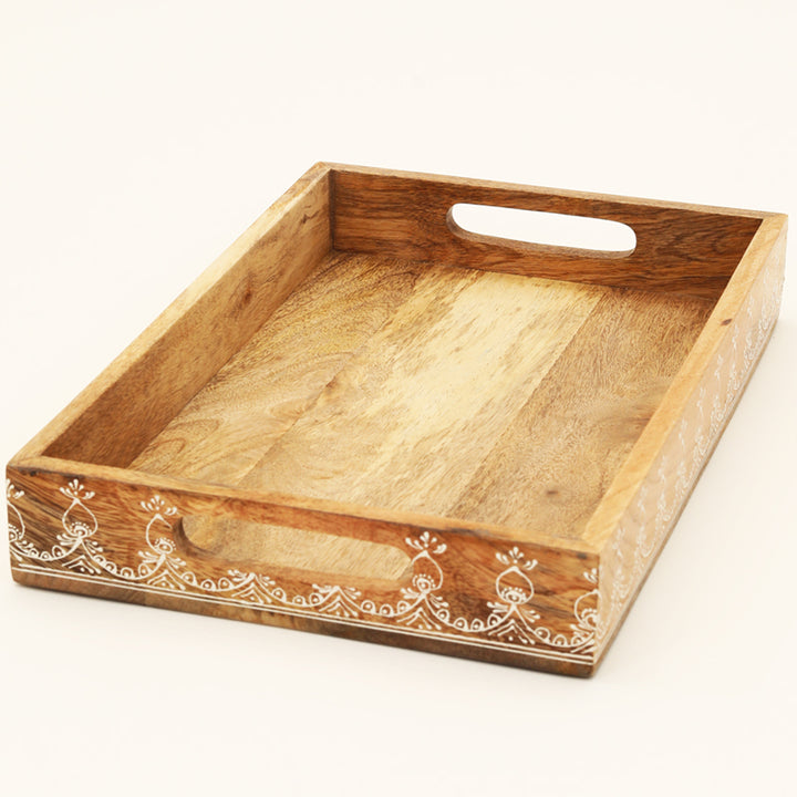 Set of 3 Wooden Trays