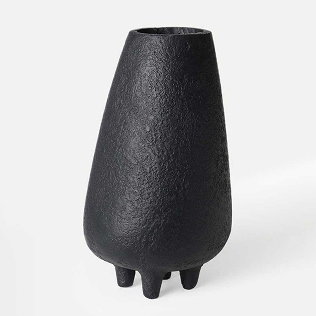 Midnight Terracotta Vase (Tall) / 6.25 X 6.25 X 11.75 Inches (L X W X H) / Moq - 2 Pcs