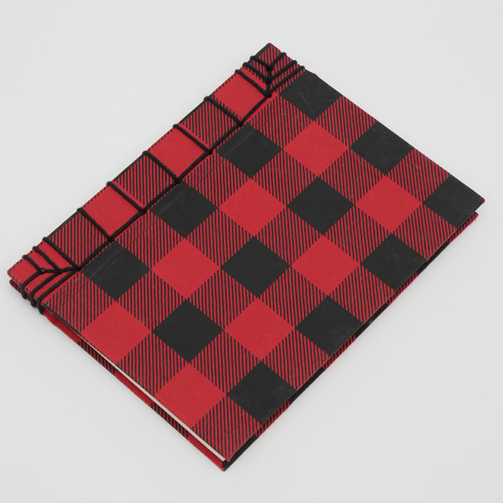 Hard Cover Note Book / Red - Recycled Cotton & Mill Made Paper / 6 X 8 Inches (L X W) / Moq - 6 Pcs