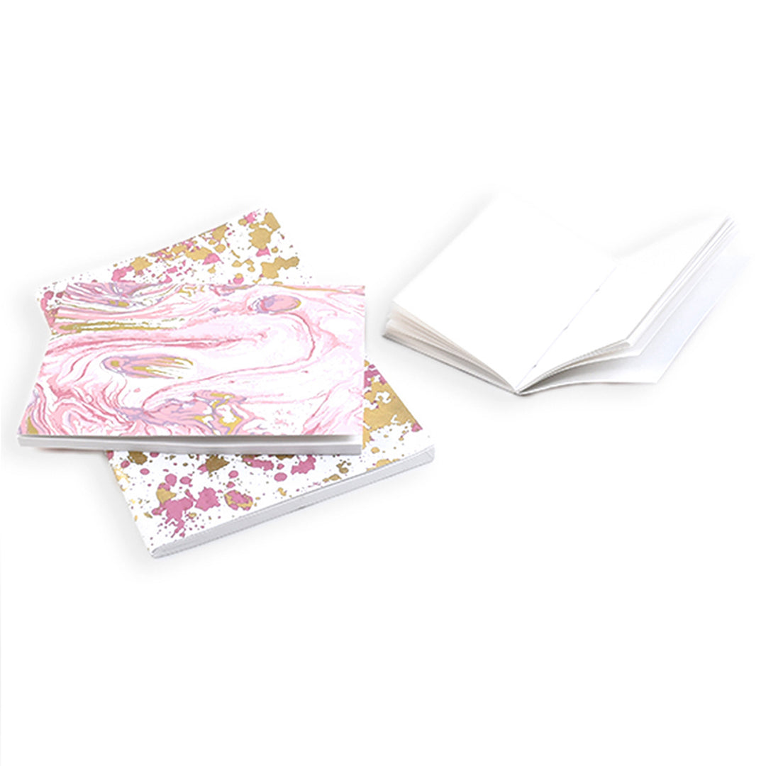 Notebook / Set Of 3 Pcs / Pink - Recycled Cotton Paper / 7 X 10 Inches / Moq - 2 Sets